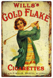 Wills Gold Flake Cigarette Sign