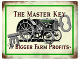 Vintage John Deere Farm Metal Sign