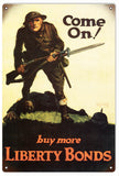 Vintage Liberty Bonds Sign