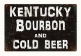 Vintage Kentucky Bourbon Bar Sign