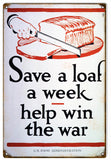 Vintage Bread Loaf Sign
