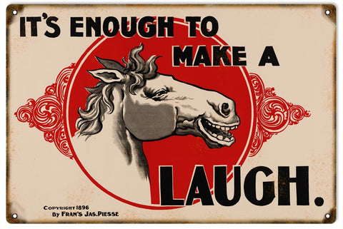 Vintage Horse Sign