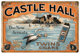 Vintage Castle Hall Cigar Sign
