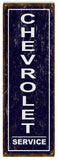Vintage Chevrolet Service Metal Sign