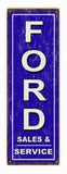 Vintage Ford Service Metal Sign