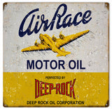 Vintage Deep Rock Motor Oil Sign 12x12
