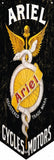 Vintage Ariel Cycles Motors Sign 6x18