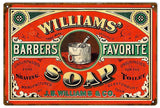 Vintage Williams Soap Sign