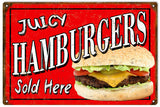 Vintage Hamburger Sign