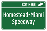 Homestead Miami Speedway Sign