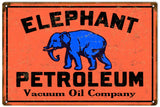 Vintage Elephant Petroleum Sign