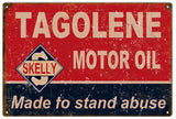 Vintage Tagolene Skelly Motor Oil Sign