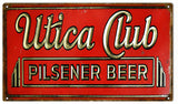 Vintage Pilsener Beer Sign 8x14
