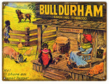 Vintage Bull Durham Cigar Metal Sign
