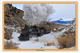 In The Nevada Hills Railroad Metal Sign