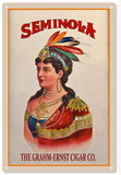 The Grahm-Ernst Cigar 12x18 Cigar sign