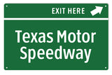 Texas Motor Speedway Sign