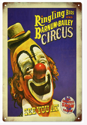 Ringling Brothers and Barnum Bailey Circus Sign