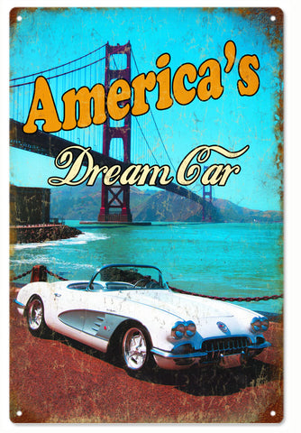 Americans Dream sign 12x18