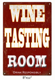 Wine Tasting Room Sign Bar Sign