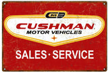Vintage Cushman Automotive Sign