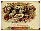 Vintage Old Sports Cigar Sign 9x12