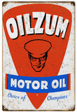 Vintage Oilzum Motor Oil Sign