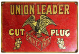 Vintage Union Leader Cigar Sign