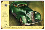 Vintage LaSalle 1935 Automobile Metal Sign