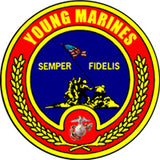 Young Marines Semper Fidelis Sign