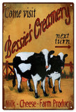 Bessies Creamery Sign