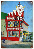 Vintage Fun House Circus Sign