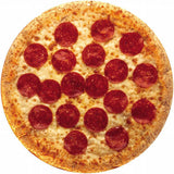 Medium Size Pepperoni And Cheese Pizza Metal Sign