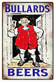 Vintage Bullards Beer Metal Sign