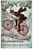 Vintage Olympic Cycles Bicycle Sign