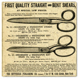 Vintage Shears Cutters Sign 12x12