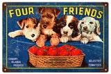Vintage Tomatoe Metal Sign