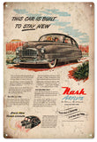 Vintage Nash Airflyte Automobile Sign