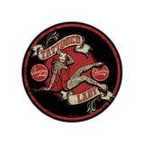 Tattooed Lady Sign Metal Sign Wall Decor 14 x 14