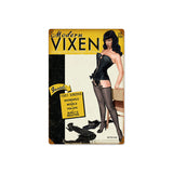 Bettie Page Modern Vixen Magazine Sign Metal Sign Wall Decor 12 x 18