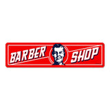 Barber Shop Metal Sign Wall Decor 5 x 20