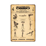 Healthways Metal Sign Wall Decor 18 x 12