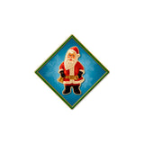 Santa Bell Metal Sign Wall Decor 12 x 12