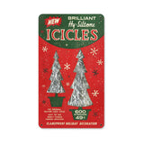 Icicles Metal Sign Wall Decor 8 x 14