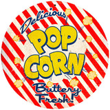 Popcorn Metal Sign Wall Decor 28 x 28