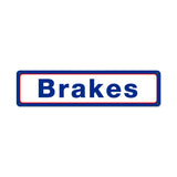 Mobil Brakes Metal Sign Wall Decor 20 x 5