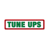 Texaco Tune Ups Metal Sign Wall Decor 20 x 5