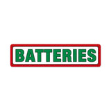 Texaco Batteries Metal Sign Wall Decor 20 x 5