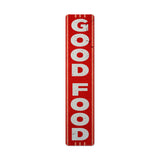 Good Food Metal Sign Wall Decor 6 x 28