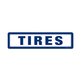 Tires Metal Sign Wall Decor 20 x 5